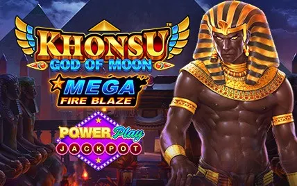 Mega Fire Blaze: Khonsu God of Moon PowerPlay Jackpot